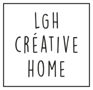 logo entreprise LGH créative home agencement décoration d'intérieur Hélène Le Goff